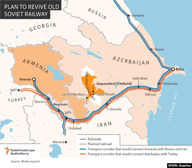 Azerbaijan Makes Progress on Zangezur Corridor’s Vital Railway Segment – Caspian News