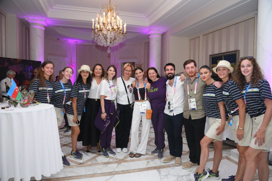 Azerbaijan Olympic House in Paris holds meeting with athletes-winners [PHOTOS] – AzerNews.Az