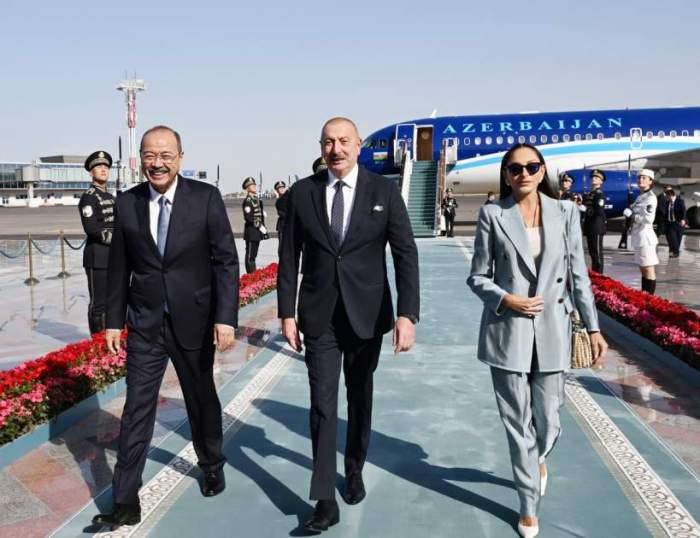 Azerbaijan’s president arrives in Uzbekistan for state visit – News.Az