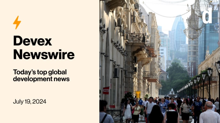 Devex Newswire: Azerbaijan – yet another controversial COP – Devex