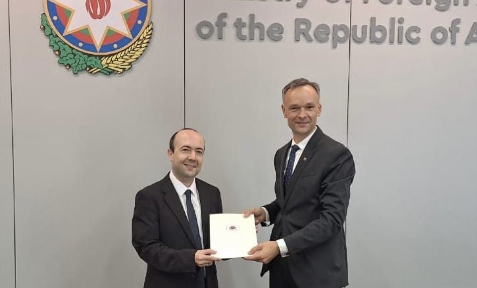 New Lithuanian ambassador to Azerbaijan meets deputy FM – Trend News Agency