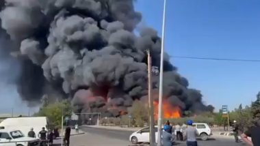 SOCAR Fire: Blaze Erupts at Azerbaijan’s Oil and Gas Research Institute in Baku, Videos Show Thick Cloud – LatestLY