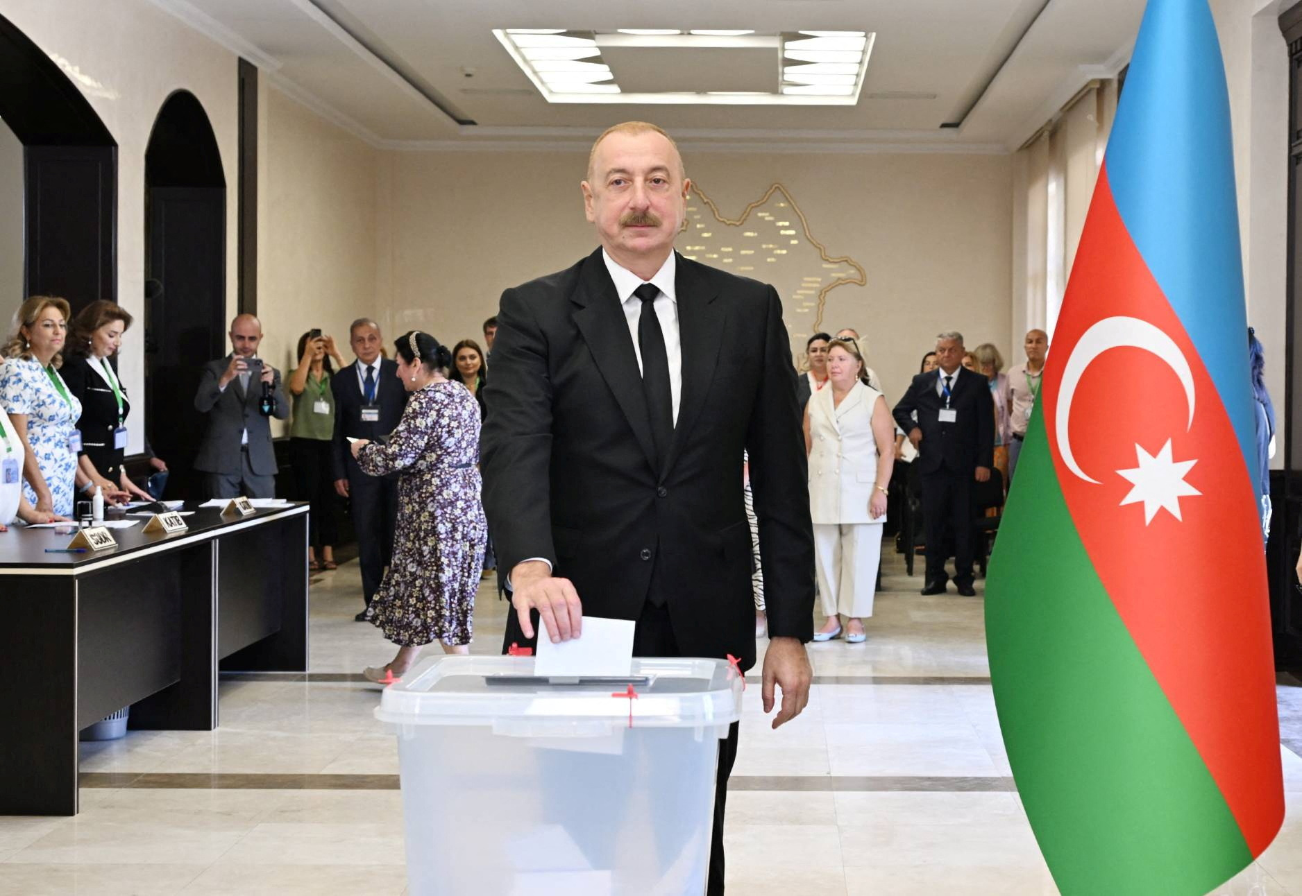 Azerbaijan president’s party retains dominance in parliament election – KELOLAND.com