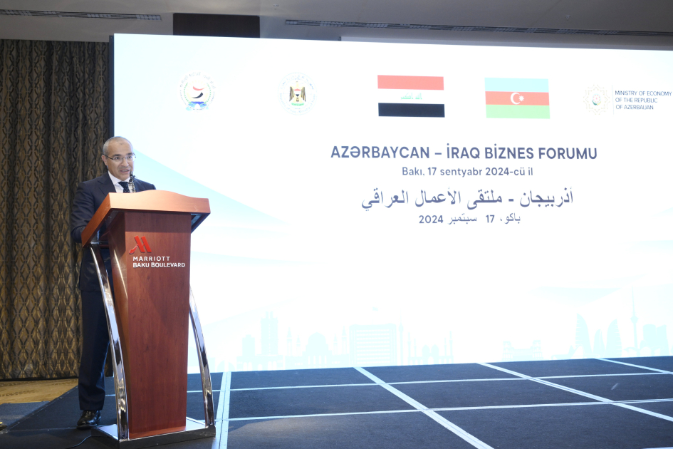 Baku hosts Azerbaijan-Iraq business forum – AZERTAC News